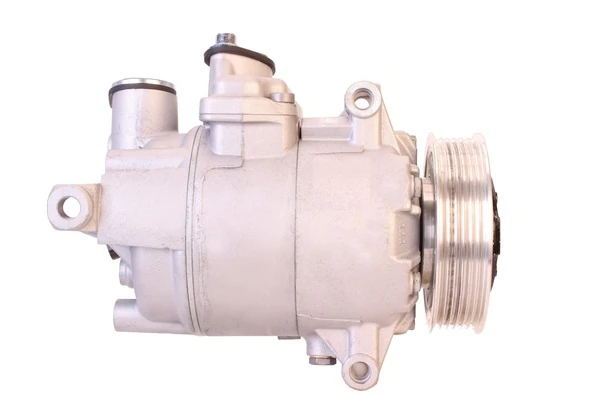 Compresor DENSO 6SEU14C Audi A4 con polea de 100 mm y 6 ranuras
