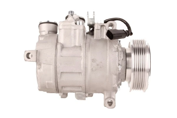 Compresor DENSO 6SEU14C Audi A8 con polea de 100 mm y 6 ranuras