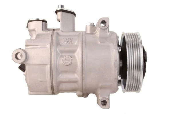 Compresor DENSO 6SEU14C Volkswagen Golf con polea de 110 mm y 6 ranuras