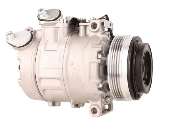Compresor DENSO 7SB16C BMW E46 con polea de 110 mm y 5 ranuras