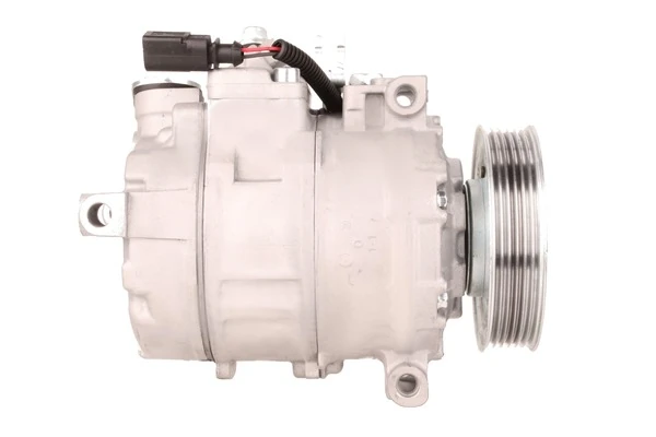 Compresor DENSO 7SEU16 Audi A4 con polea de 110 mm y 6 ranuras