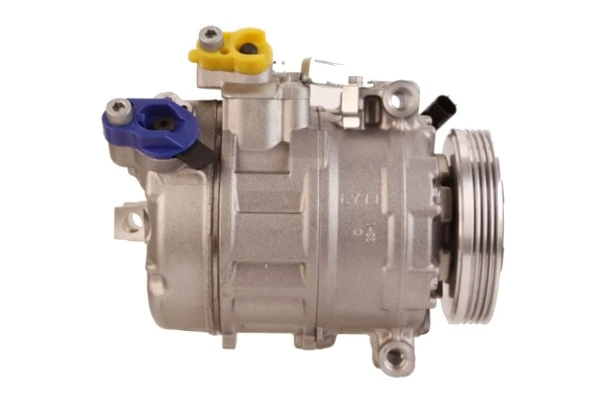 Compresor DENSO 7SEU17C BMW Serie 5 con polea de 110 mm y 4 ranuras