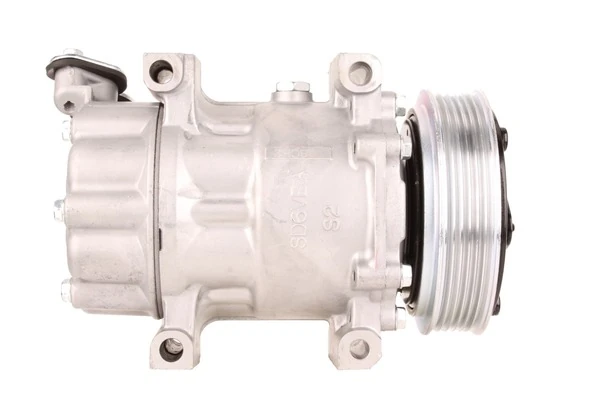 Compresor SANDEN SD6V12 Peugeot 206 con polea de 119 mm y 6 ranuras