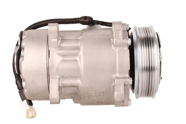 Compresor SANDEN SD7V16 Peugeot 306 con polea de 119 mm y 6 ranuras