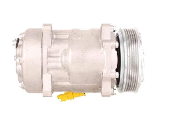 Compresor SANDEN SD7V16 Peugeot Partner con polea de 119 mm y 6 ranuras