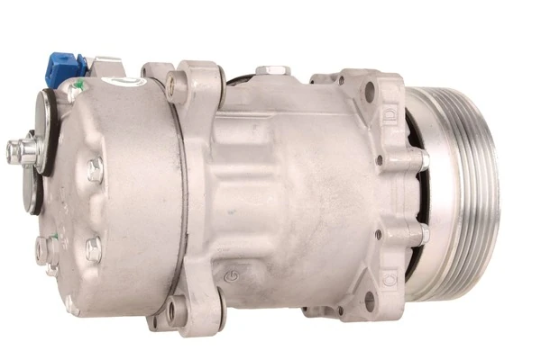 Compresor SANDEN SD7V16 VW Transporter T4 con polea de 127 mm y 6 ranuras