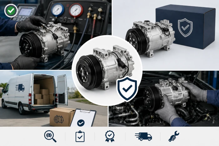 Catalogo compresores de aire acondicionado para coche revisados con garantía