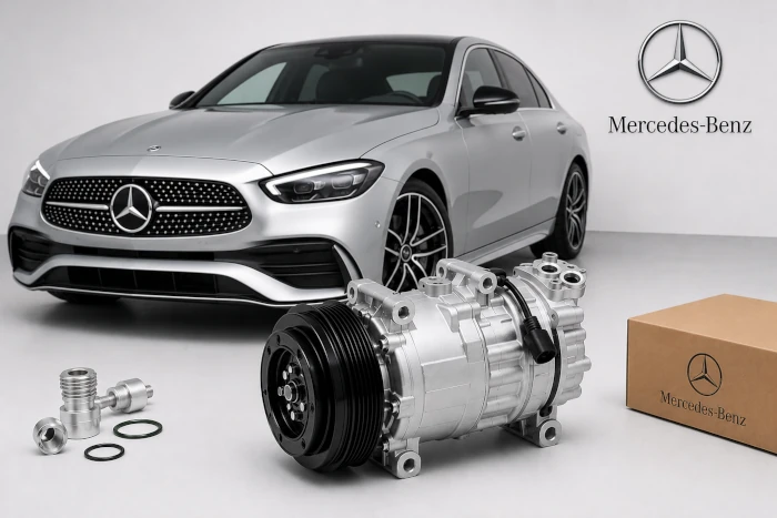 Compresor aire acondicionado Mercedes-Benz revisado con garantía