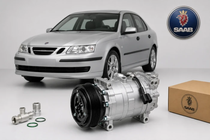 Compresor aire acondicionado Saab revisado con garantía