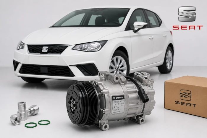Compresor aire acondicionado Seat revisado con garantía